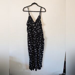 Women's Plus Size Dressy Jumpsuit- Kaileigh Brand - 3X